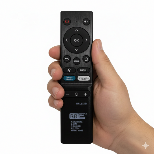 RR Pro RR LE-261 smart TV remote with OTT shortcut buttons