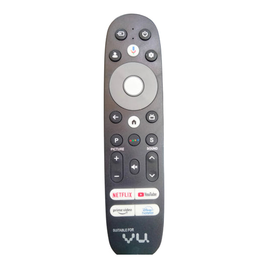 VU Smart TV Remote Control – Compatible Replacement for VU LED & Android TVs #