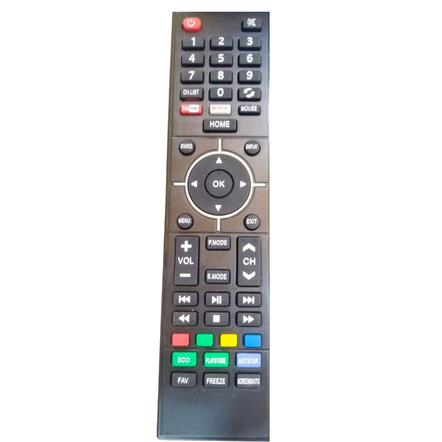 Skywall Smart TV Remote compatible — LED Android TVs India Faritha 2026