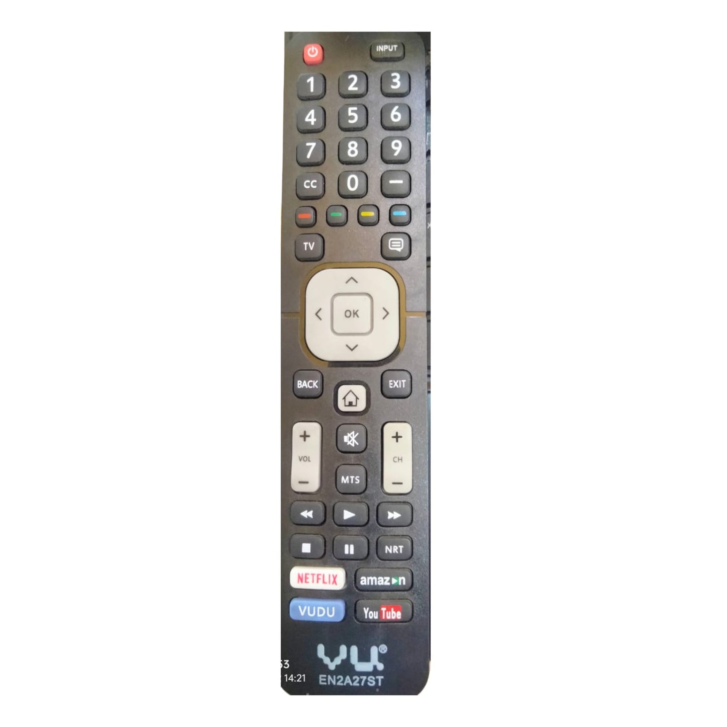 VU Smart TV Remote Control – Compatible Replacement for VU LED & Android TVs #