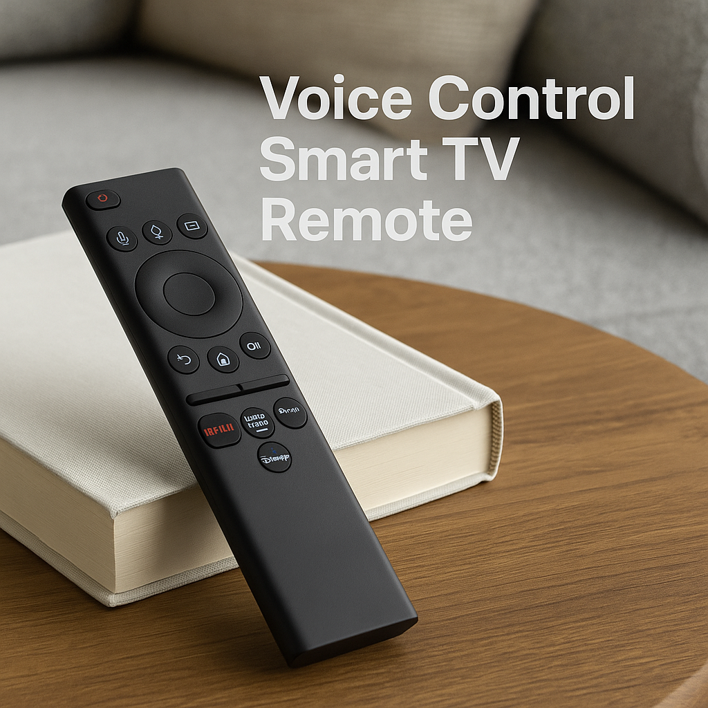 Samsung Smart TV Remote buttons labeled — Netflix Prime Video Disney+ Hotstar India 2026