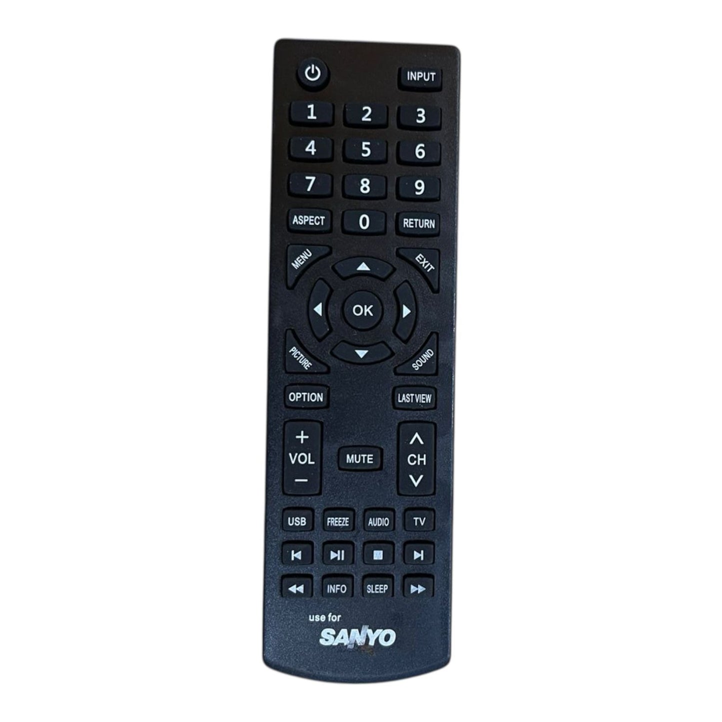 Replacement Remote Control for Sanyo LCD & LED TVs – All-in-One Controller
