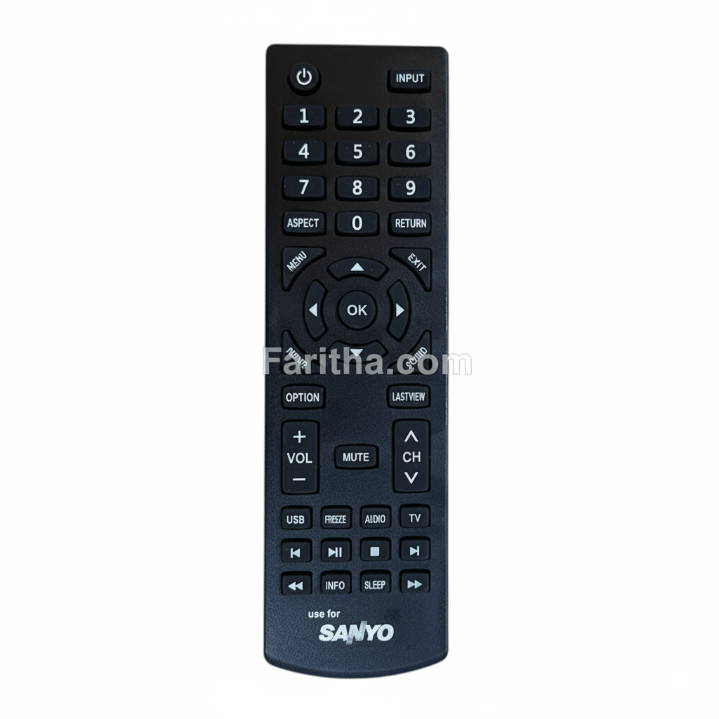 Replacement Remote Control for Sanyo LCD & LED TVs - Controller#