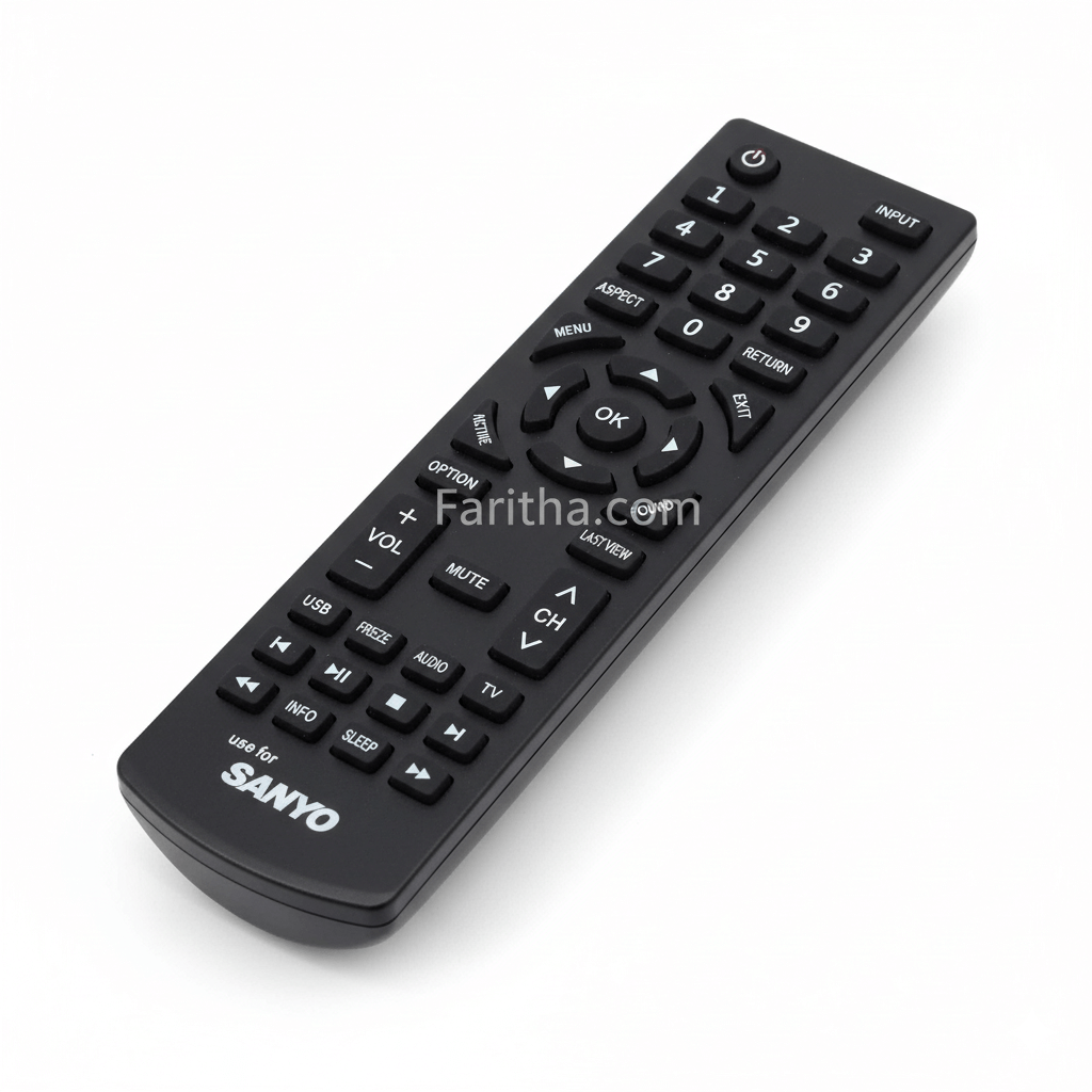 Replacement Remote Control for Sanyo LCD & LED TVs - Controller#