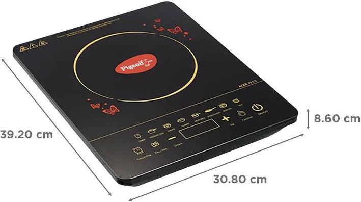 Pigeon Acer Plus 1800W Induction Cooktop with Touch Control & LED Display#