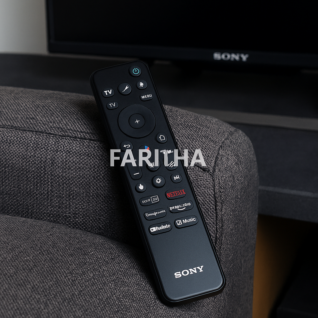 Sony RMF-TX811D packaging — original Sony Google TV remote box India Faritha 2026