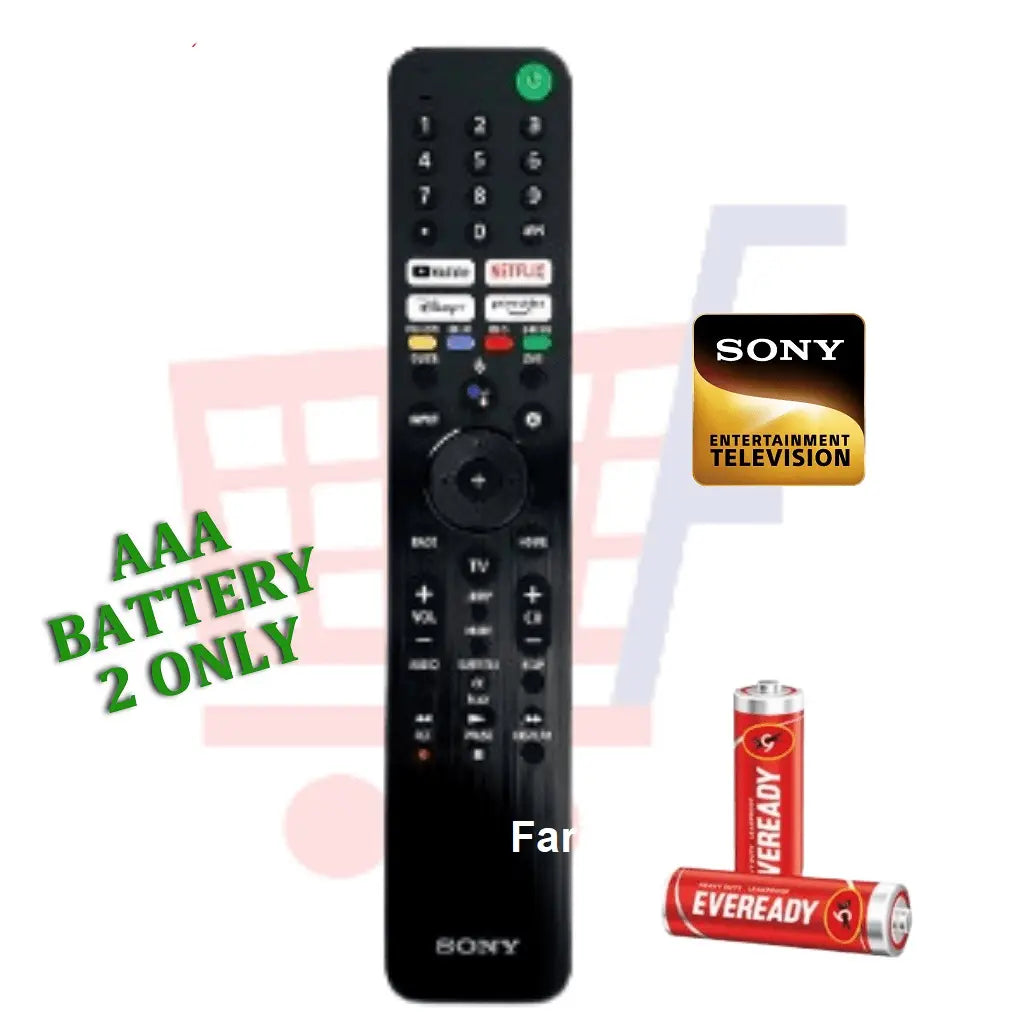Original Sony Smart TV Remote – Google Voice Assistant, Netflix &amp; Google Play | Buy Online India