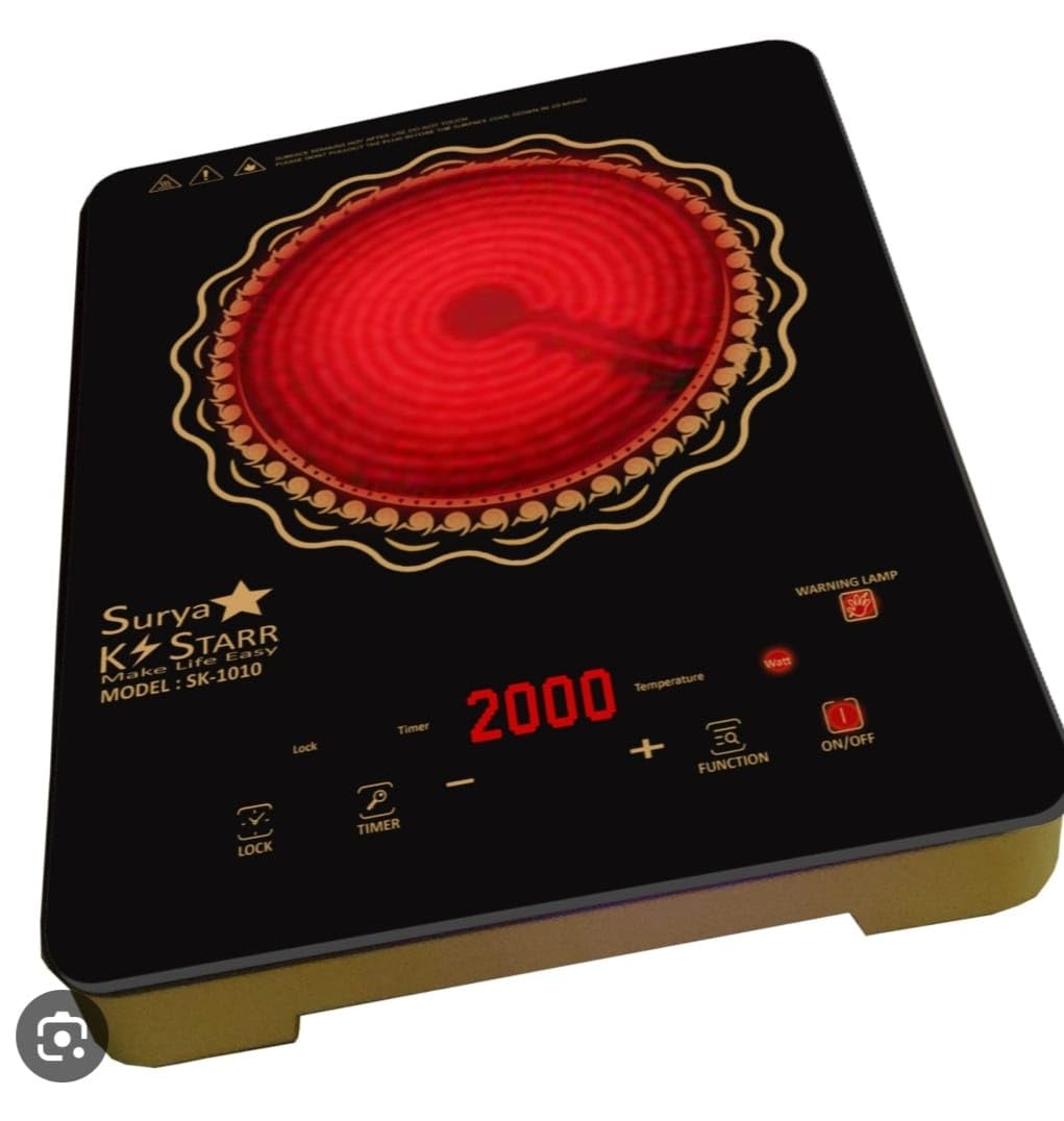Surya Rstarr infrared cooker R-100 electric cooktop