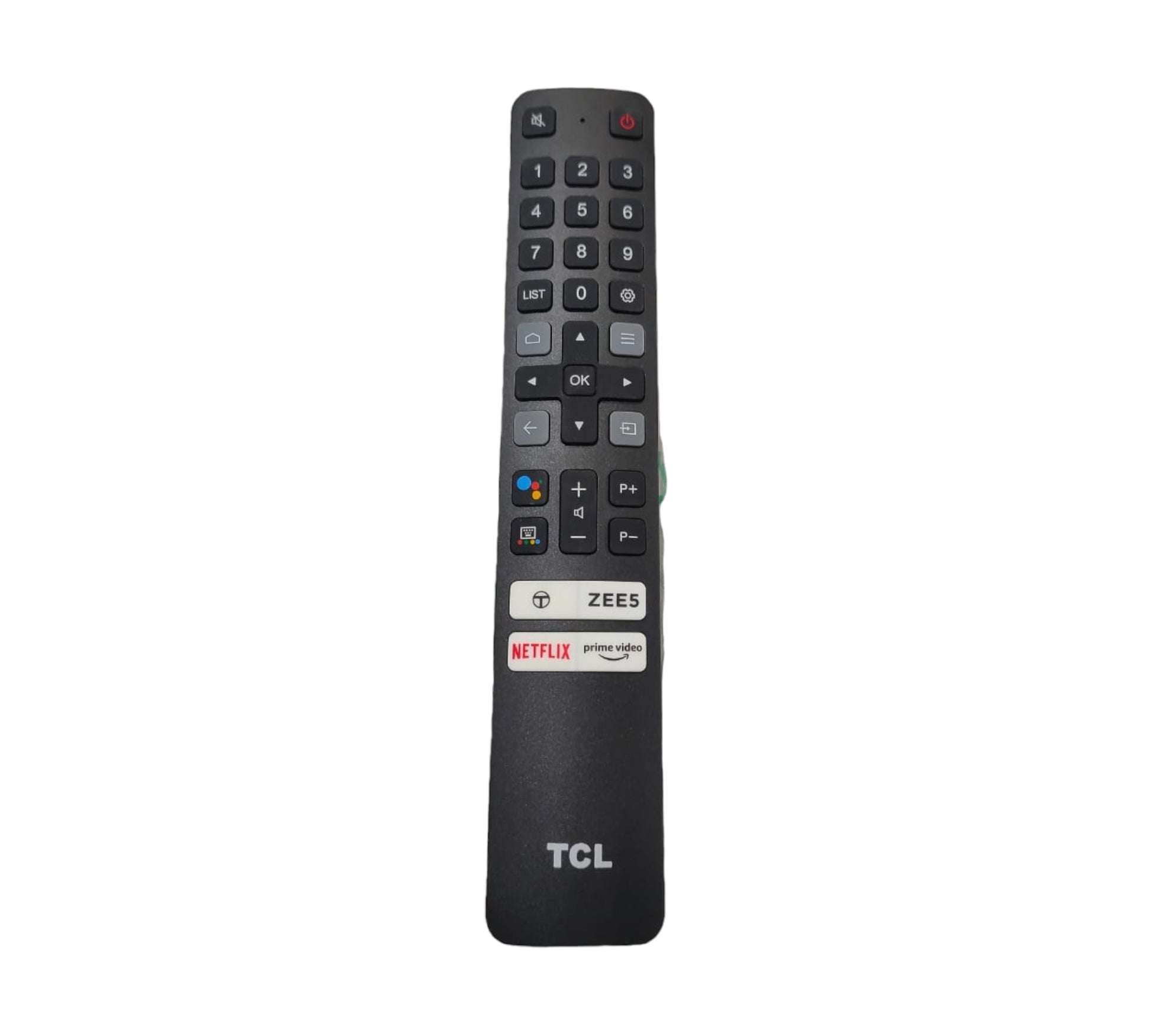 TCL Smart TV Remote with voice sensor — Netflix YouTube Prime compatible India Faritha