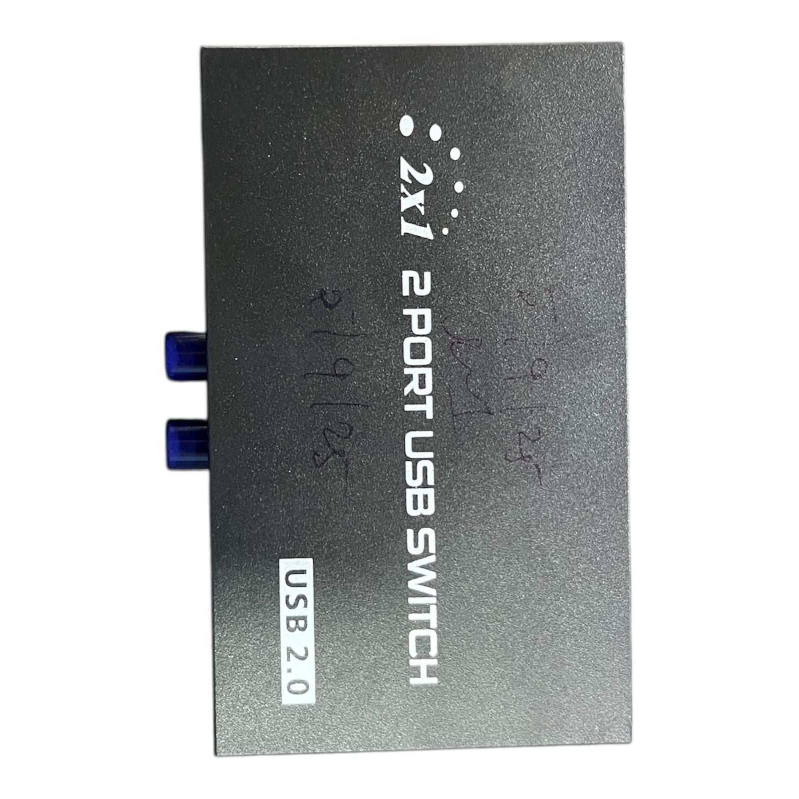 2x1 USB Switch Box for sharing printer or scanner between two PCs