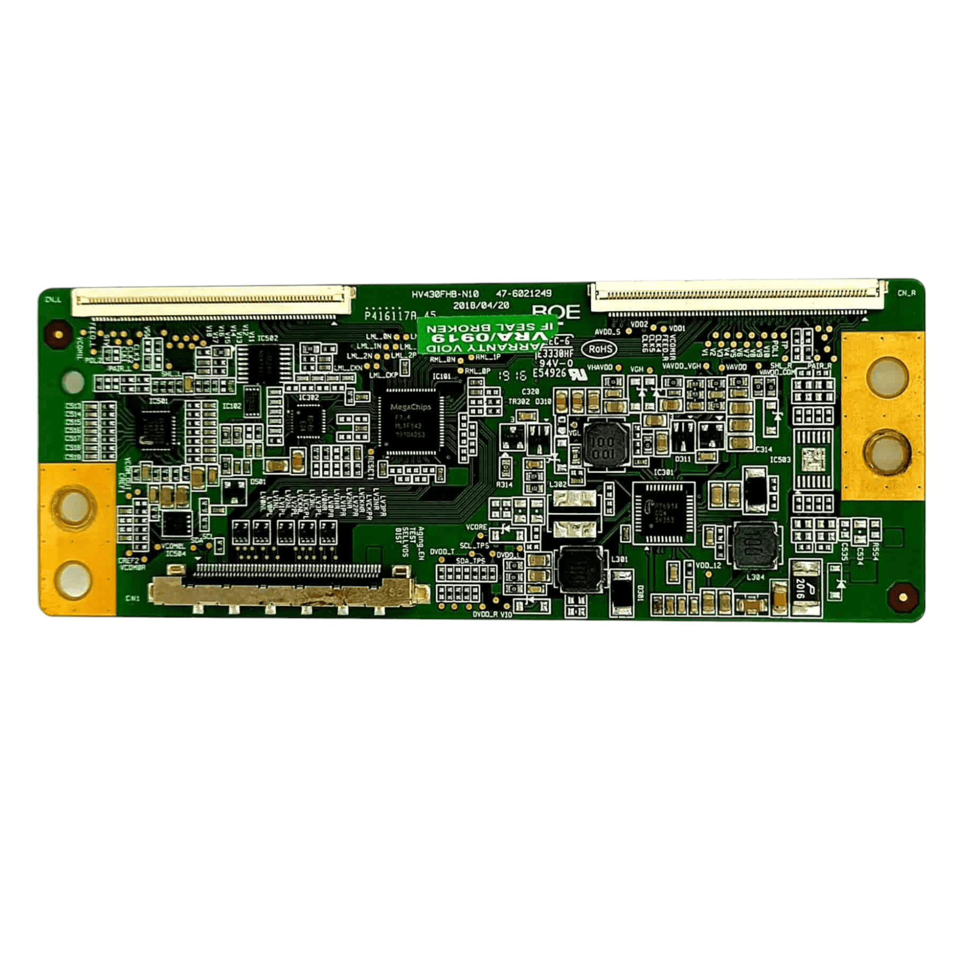 Vise VD43F801 LED TV T-Con Board Replacement