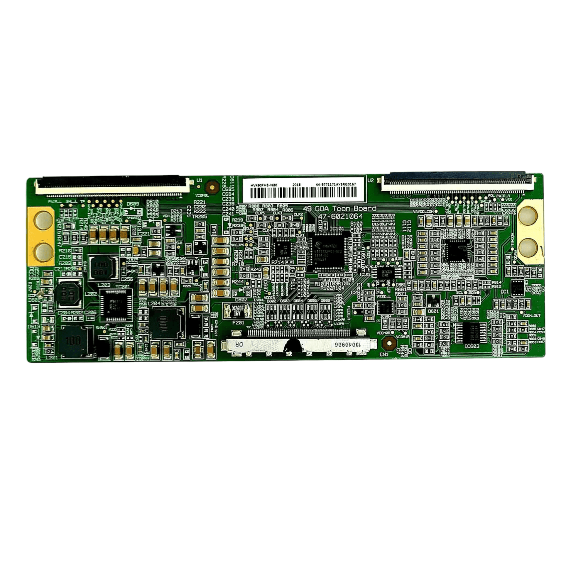 Replacement T-Con Board for VU 49D6575 LED TV