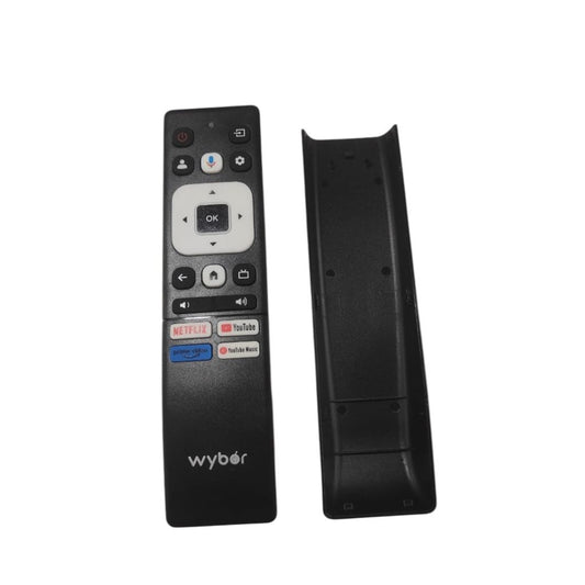 Wybor Android Smart TV remote with voice control and streaming buttons