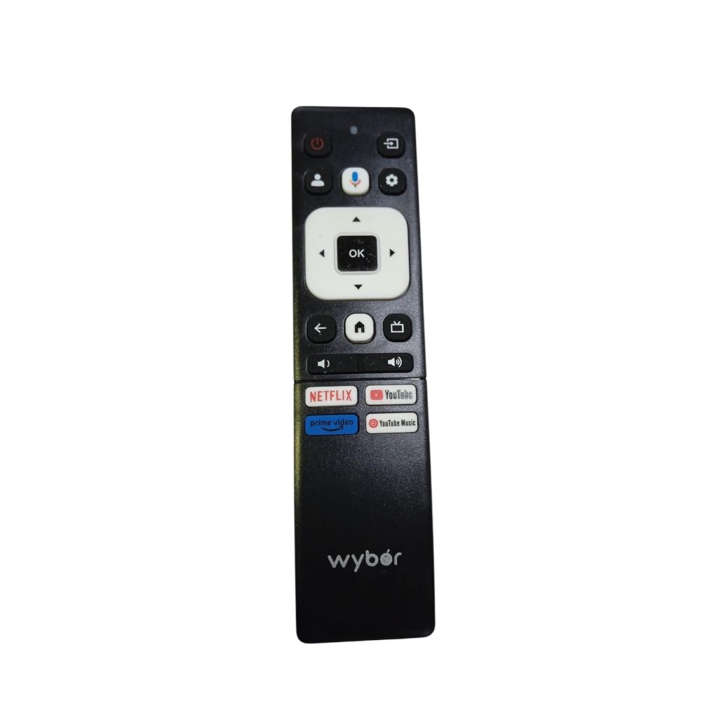 Wybor Smart TV Remote Control front view with OTT shortcut keys