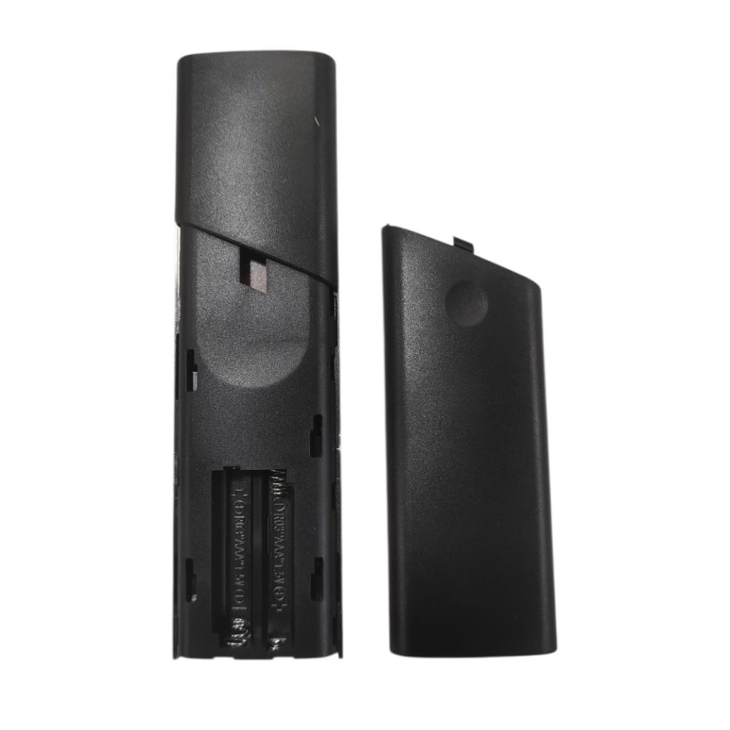 Back view of YARA LED TV Remote showing battery compartment