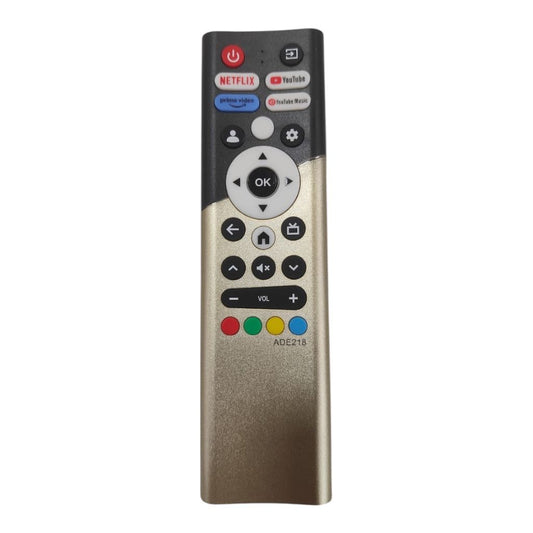 Front view of YARA Smart LED TV Remote Control Model ADE218