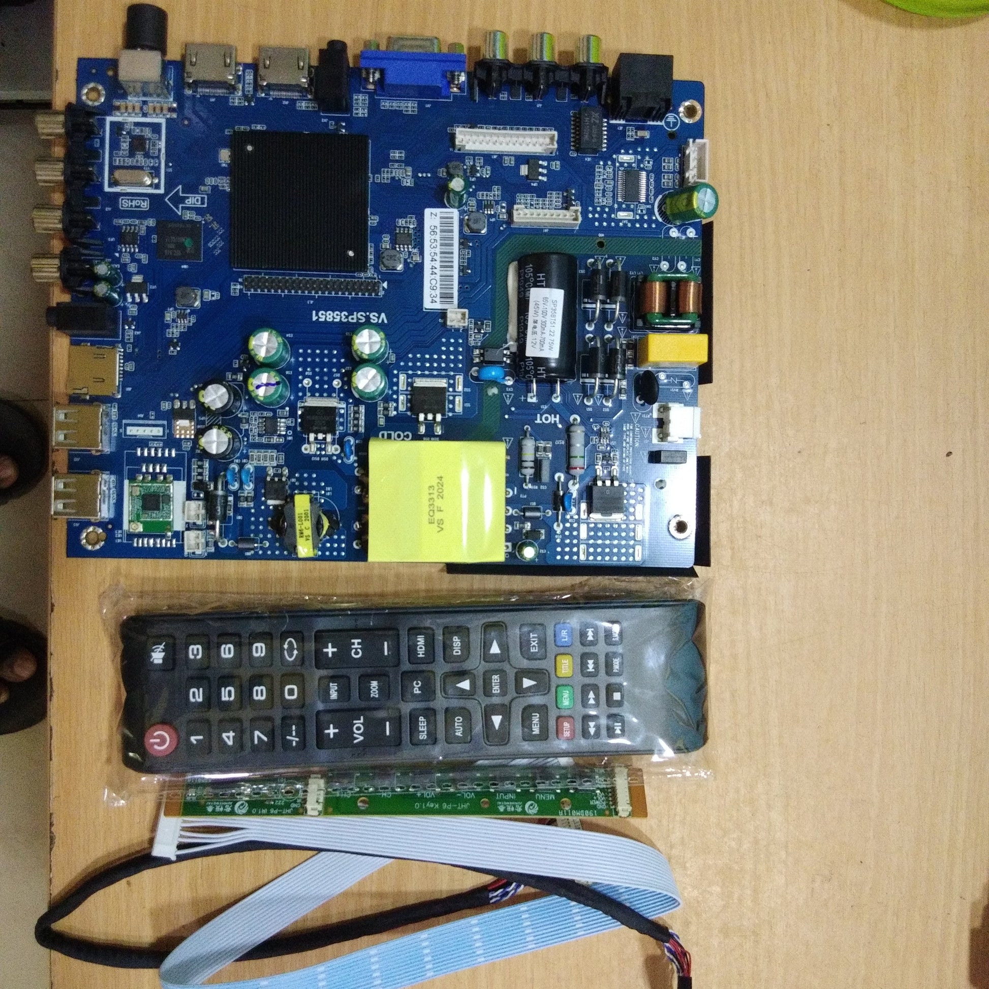 Android TV Board 42 Inch To 50 inch Smart TV (SP35851.22) With Remote - Faritha