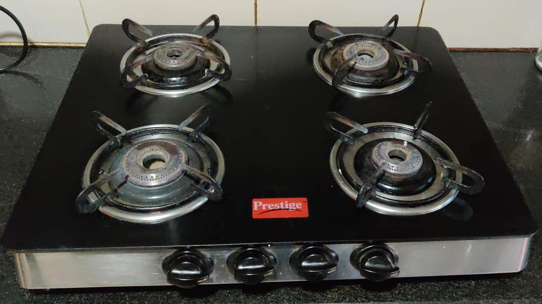 4 nos Gas stove Burner suitable for Prestige Gas Stove (only 4 Burners not Full Stove) 2S2M - Faritha