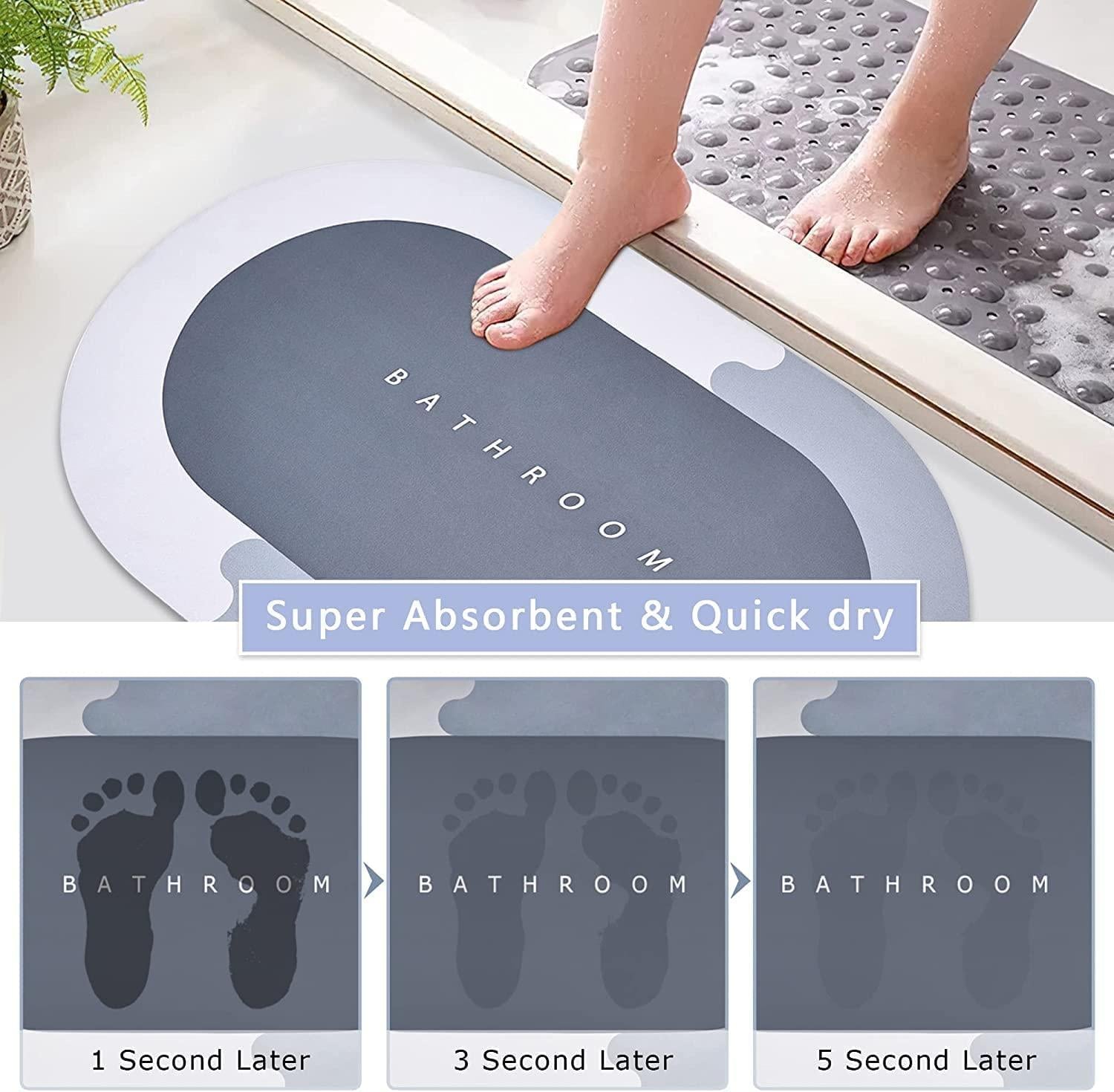 Super Absorbent Bath Floor Mat - Faritha