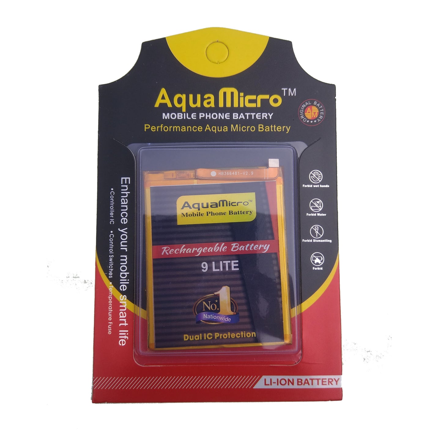 Aqua Micro Rechargeable Battery suitable for Honor 9 Lite - Faritha