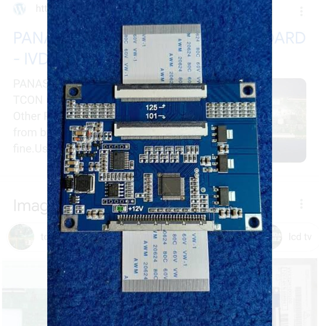 Panasonic  T Con Logic Board