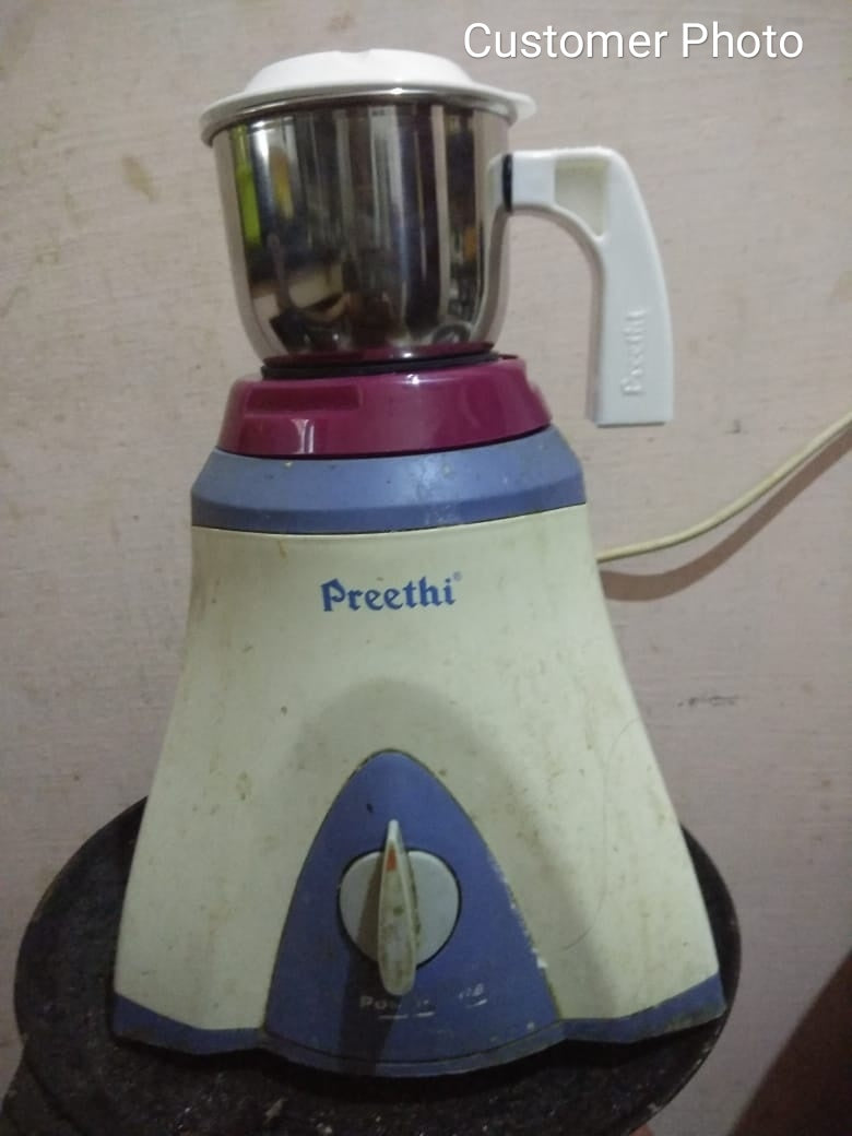 Preethi Royale Mixer Mixie Chutney Grinder / Mixer Jar 500 ml - Faritha