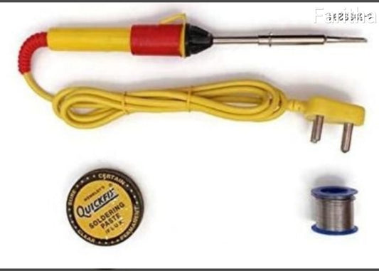 Soldering Iron with Lead and Paste - Faritha
