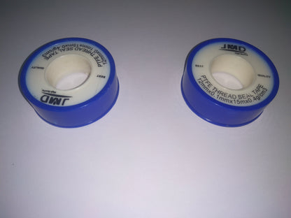 Teflon Tape PTFE for Water Pipe Sealing 10 m Masking Tape 2 NOS - Faritha