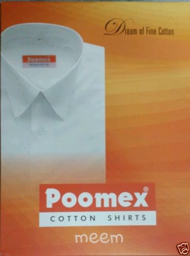 Poomex White Cool Cotton Shirt