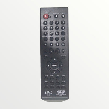 2 IN 1 Impex dvd player remote control CD152 Compatible with	Impex RD,RD (DV35)