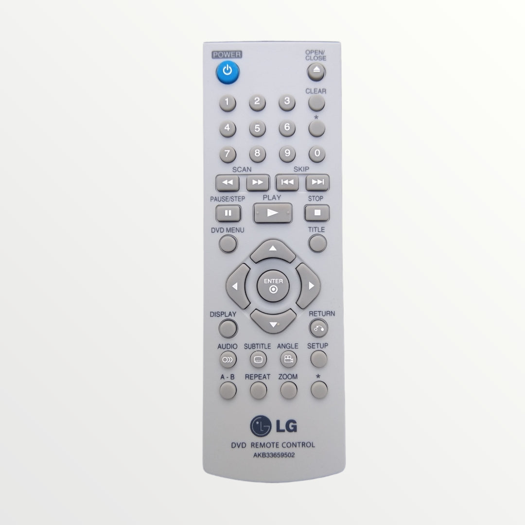 LG Dvd player universal remote controller