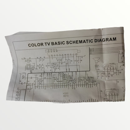 Digital CRT Colour TV Main Board