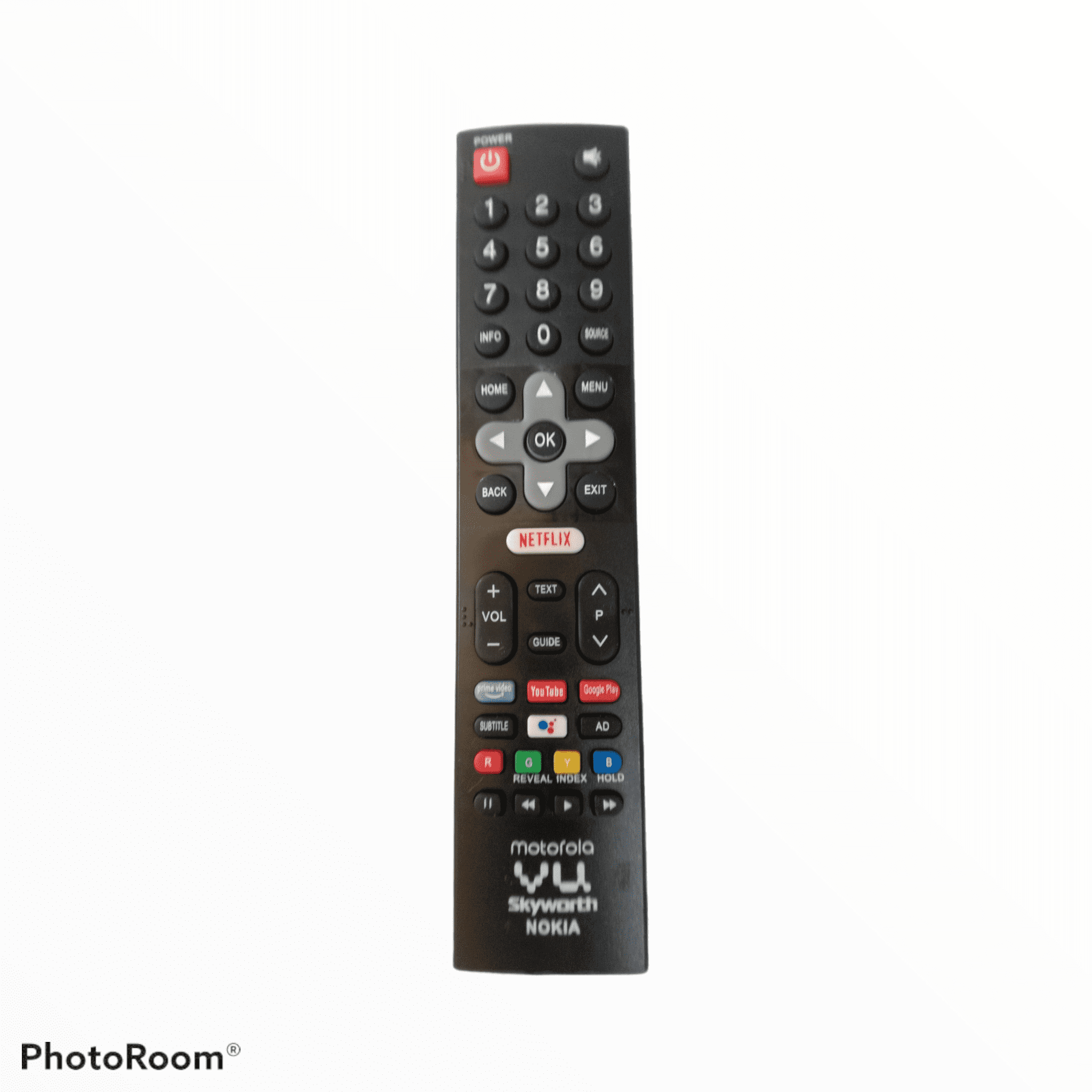 Vu, Motorola, Skyworth, Nokia Smart TV Remote Control | Voice-Enabled ...