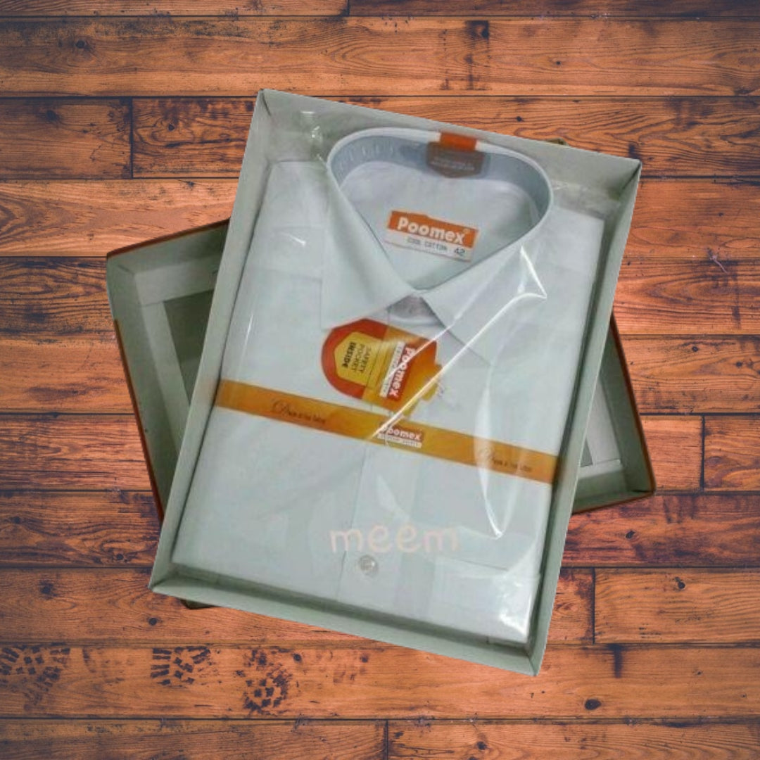 Poomex Men Solid Formal White Shirt - Buy Poomex Men Solid Formal White  Shirt Online at Best Prices in India | Flipkart.com
