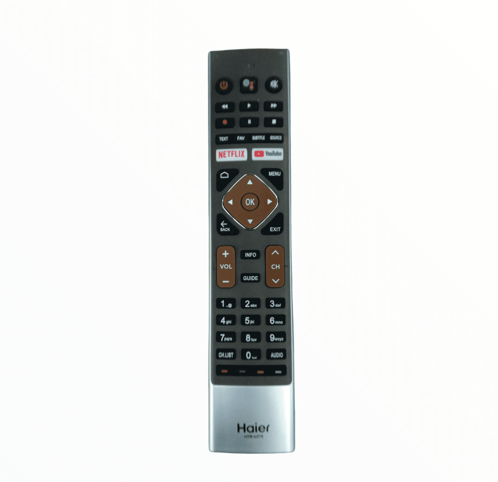 Orginal Haier Smart TV remote control Youtube,Netflix - Faritha