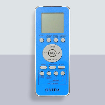 Onida I-Cool AC Remote AC08 Model 111 front view — compatible India Faritha 2026