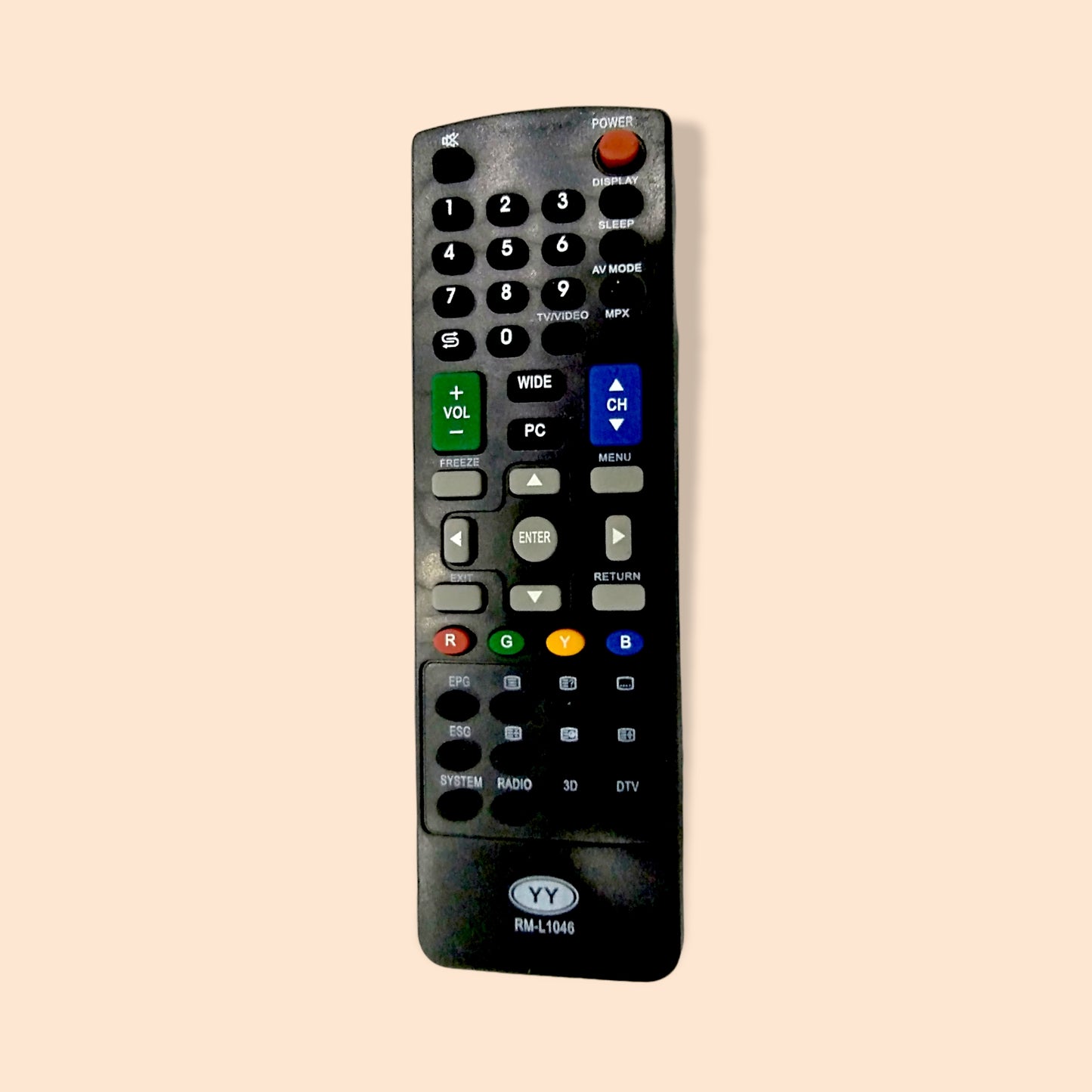 Sharp LCD TV Remote Controller (LD44)