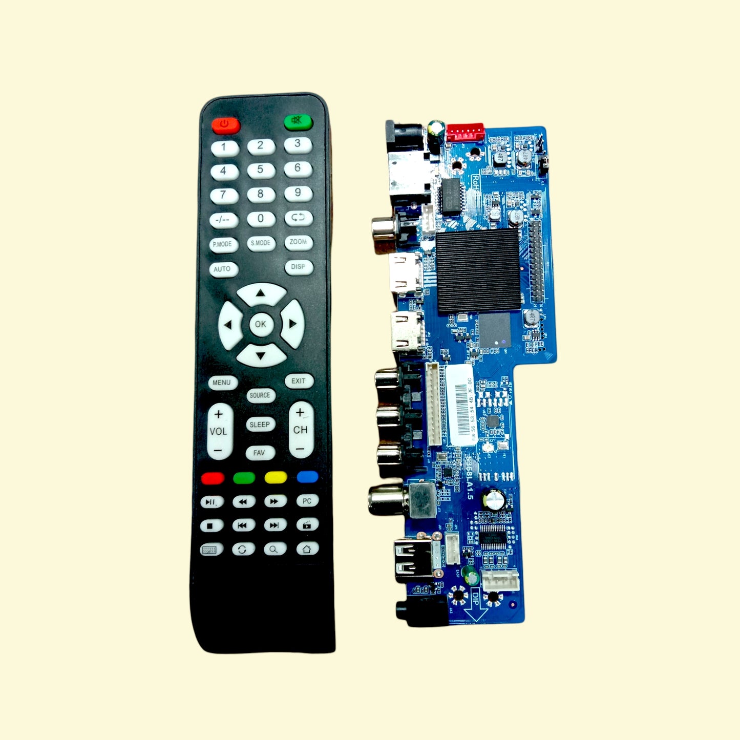 Android TV Board 22 Inch to 55 inch Smart TV with Remote S368A1.5(512MB) - Faritha