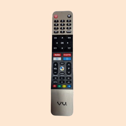 VU Smart TV remote control Youtube,google play,prime video,Netflix - Faritha