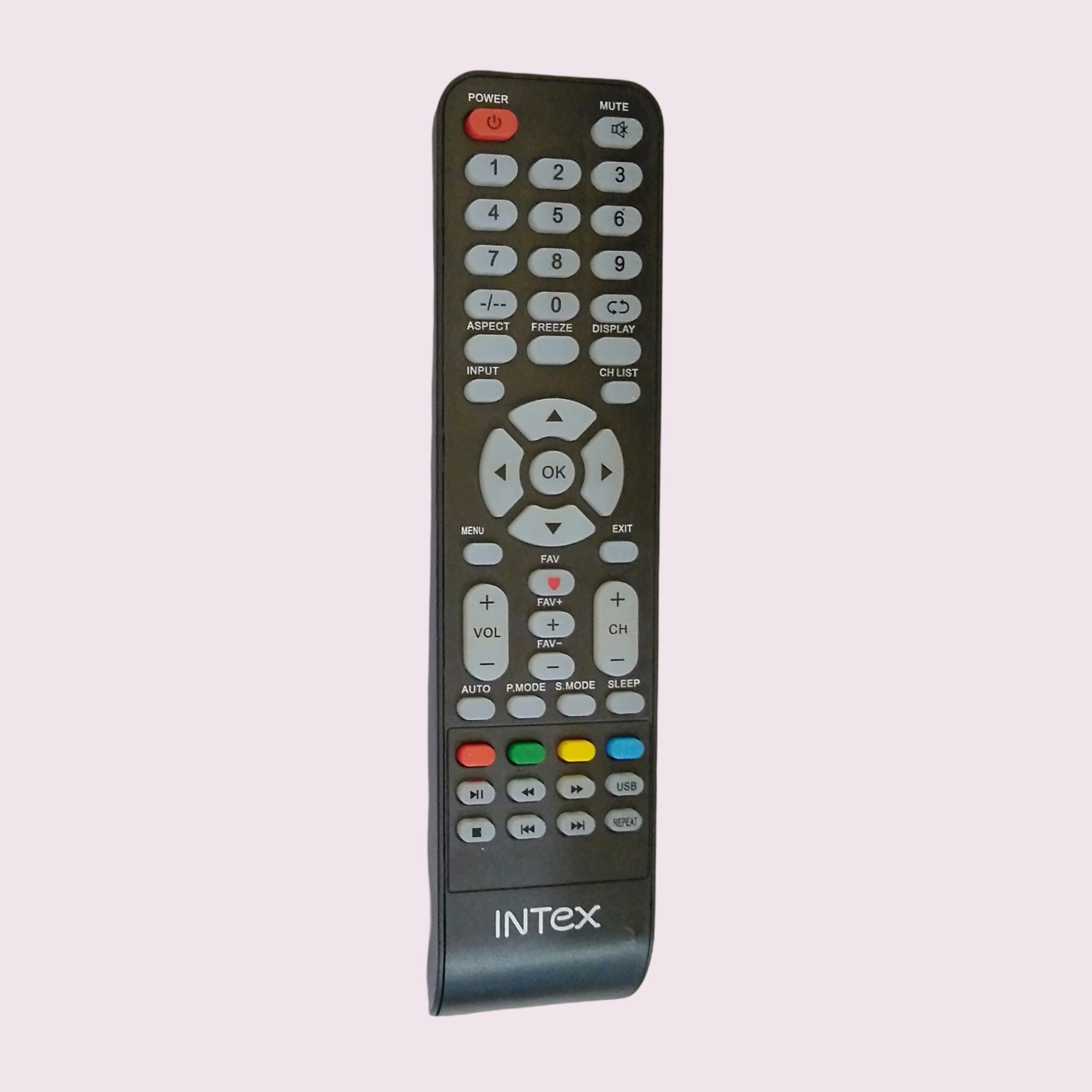 Master Intex Remote Intex LCD TV Remote LD49 Compatible Replacement India | Faritha.com