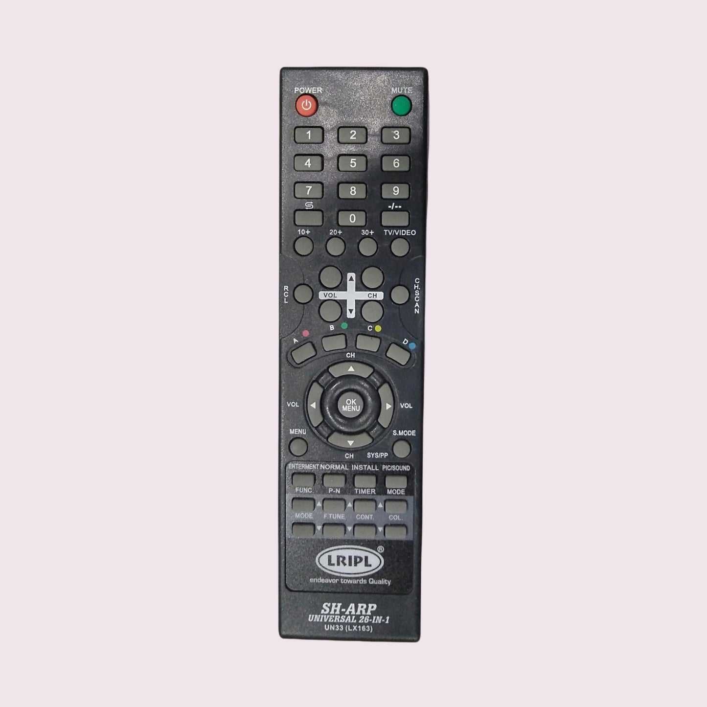 Sharp Universal TV Remote Controller  (TV23)