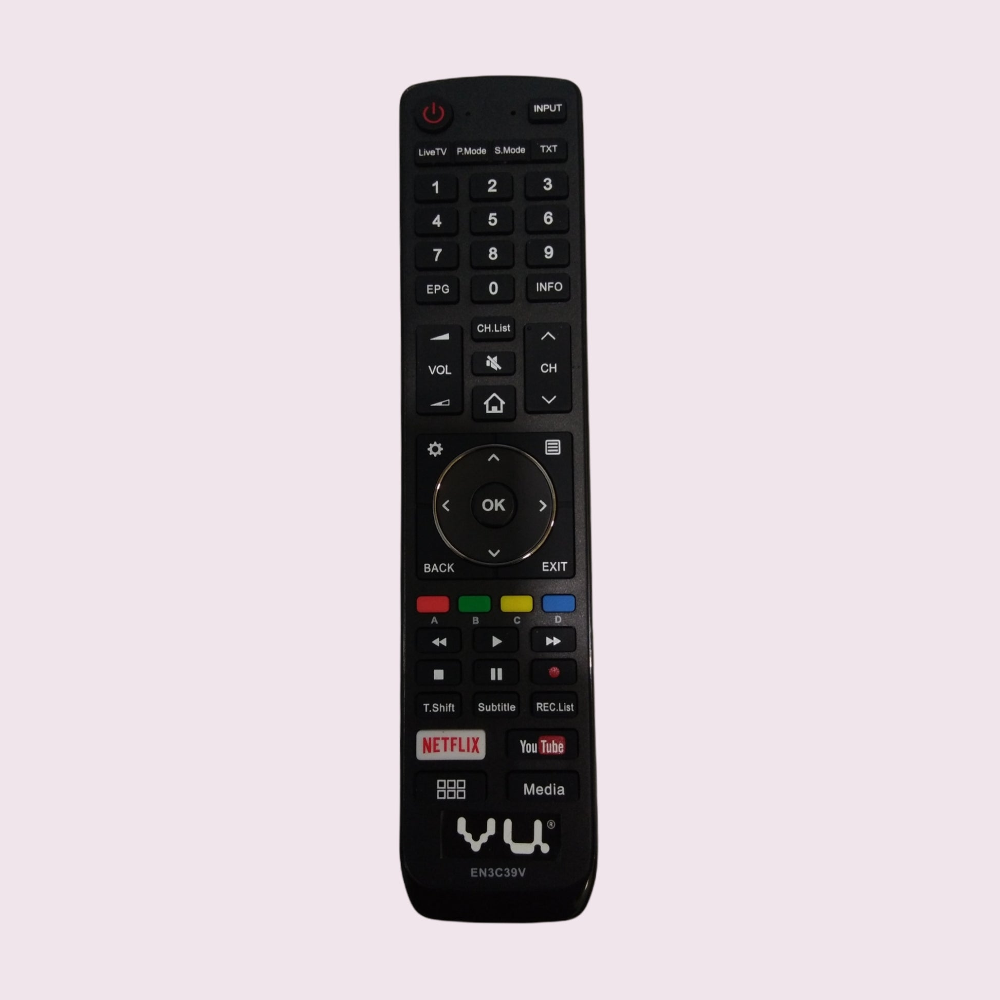 VU LED REMOTE CONTROL EN3C39V (LD55) - Faritha