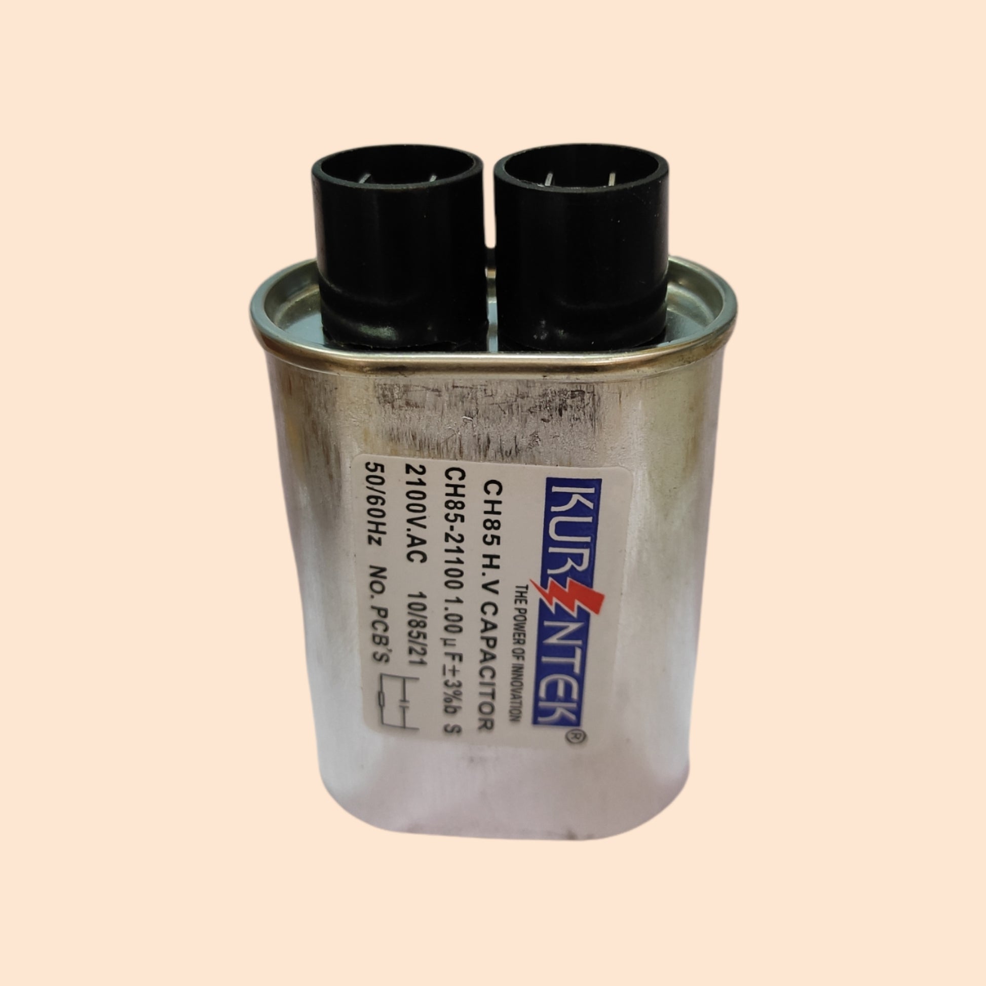 Microwave Oven Capacitor  1 mfd /2100 Volt - Faritha