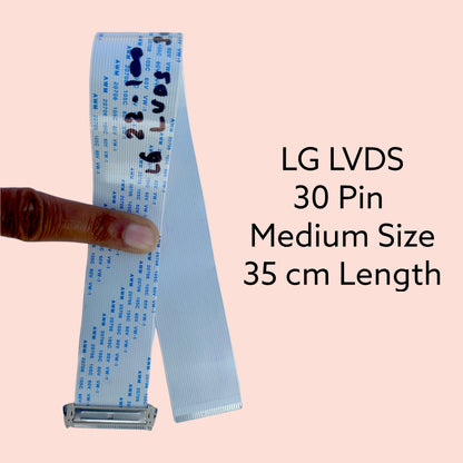 LG LVDS Cable 30 Pin Medium Size - Faritha
