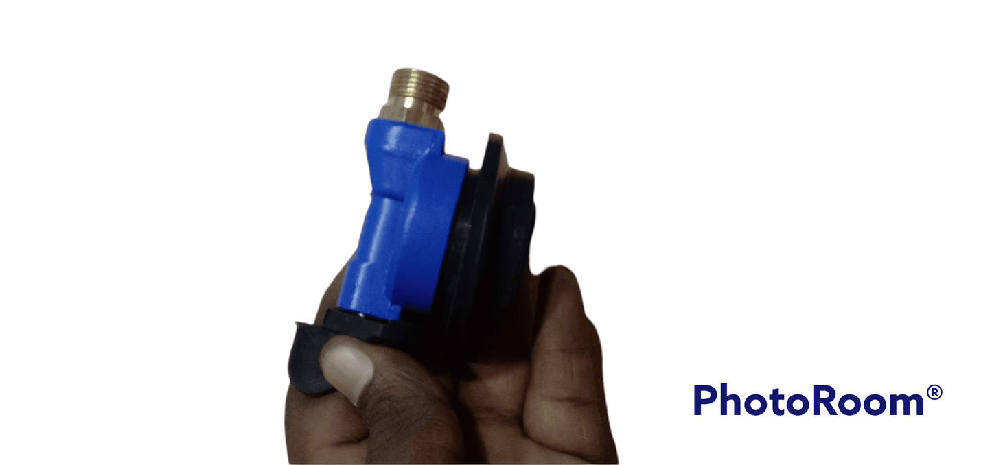 Commercial LPG Regulator suitable for Cylinders (Blue Colour) - Faritha