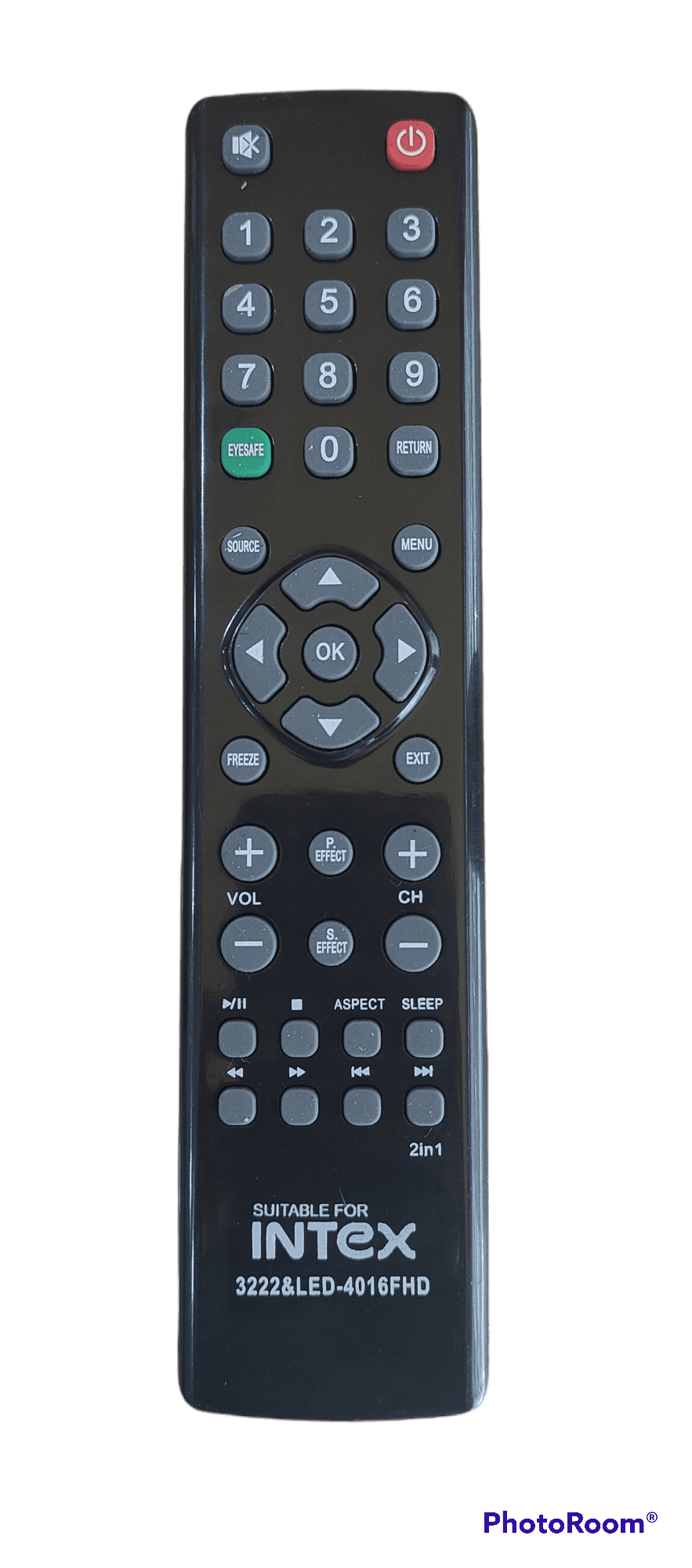 Intex 3222 & 4016FHD  Led remote controller - Faritha