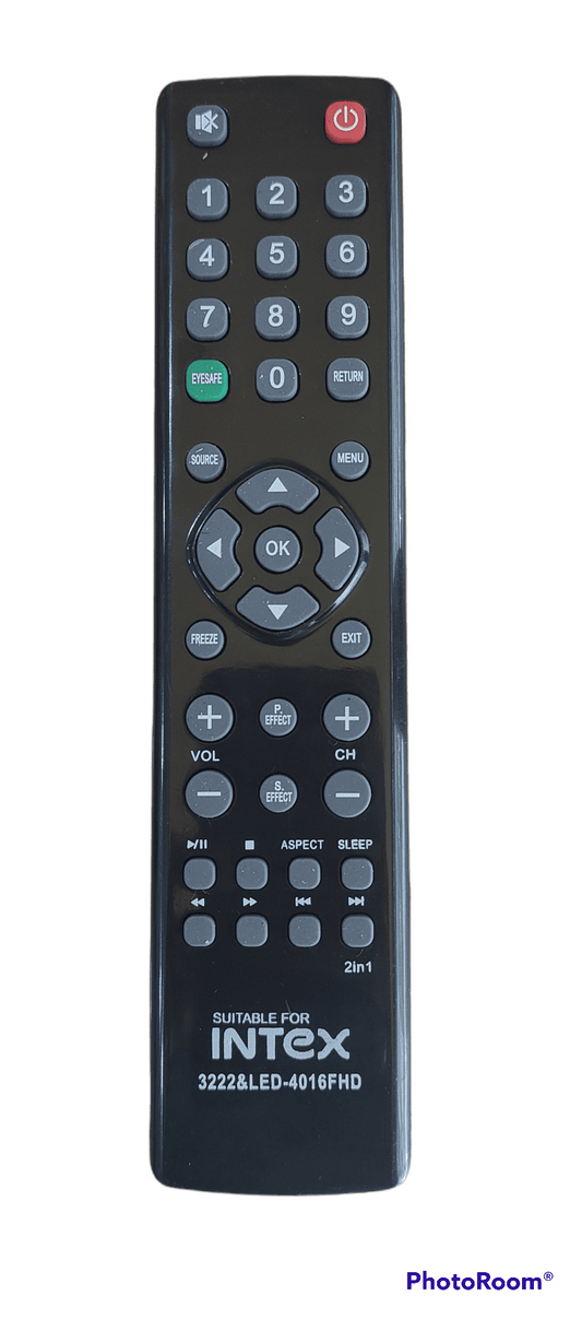Intex 3222 & 4016FHD  Led remote controller - Faritha