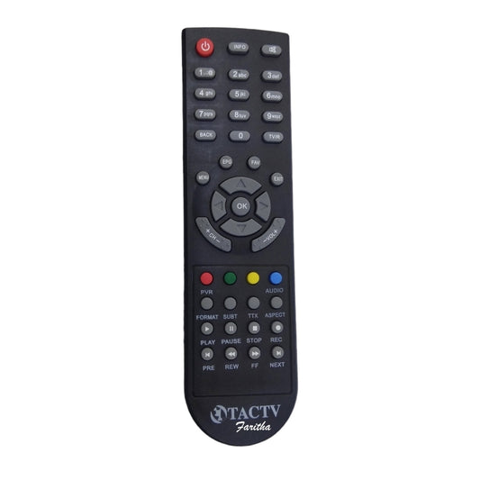 TACTV Tamilnadu Arasu Cable  TV settop box remote control