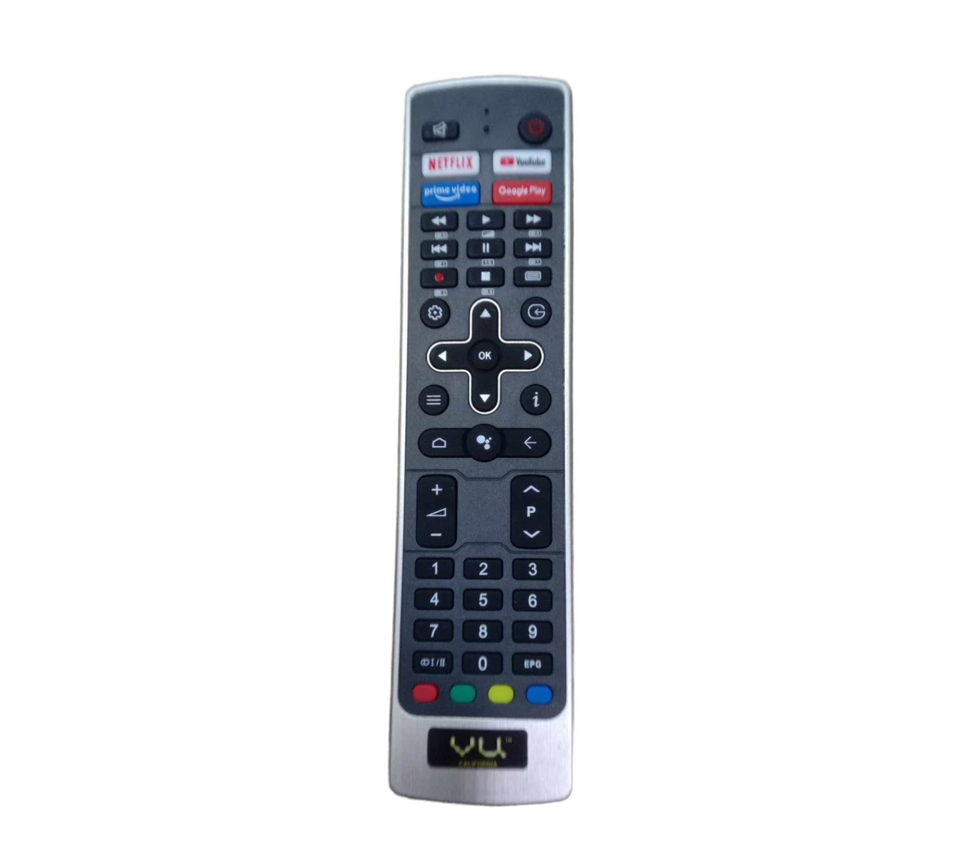 VU Smart TV remote control Netflix,Youtube,primevideo,google play - Faritha