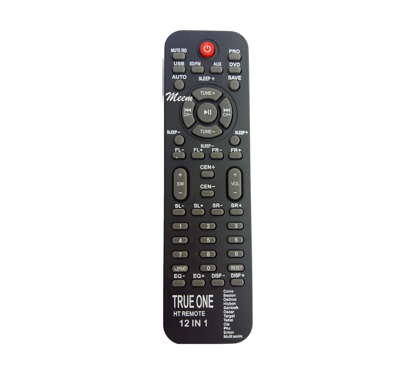 12 in 1 Home Theater Remote Control Suitable forPhx, Enkor, Multisonic (HM05) - Faritha